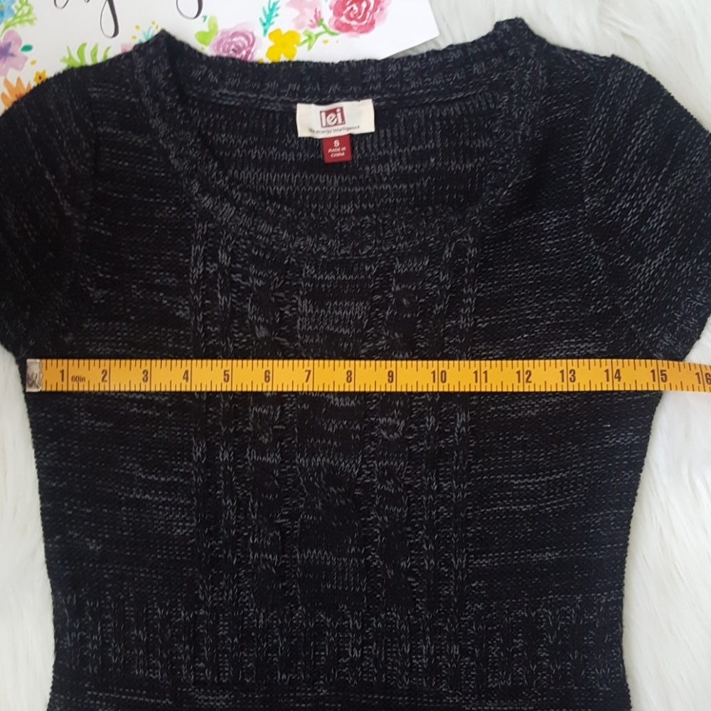 LEI knitted dress sz small - Picture 5 of 7